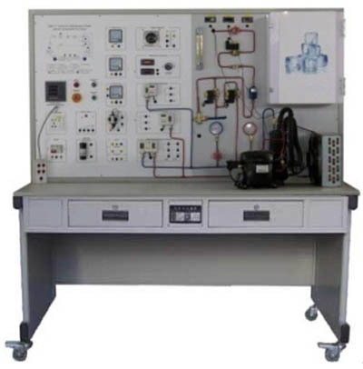 制冷系統(tǒng)電氣元件和故障實訓考核裝置