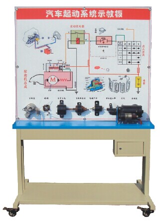 汽車起動(dòng)系統(tǒng)示教板