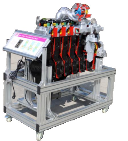 康明斯6BT發(fā)動機解剖實訓運行臺